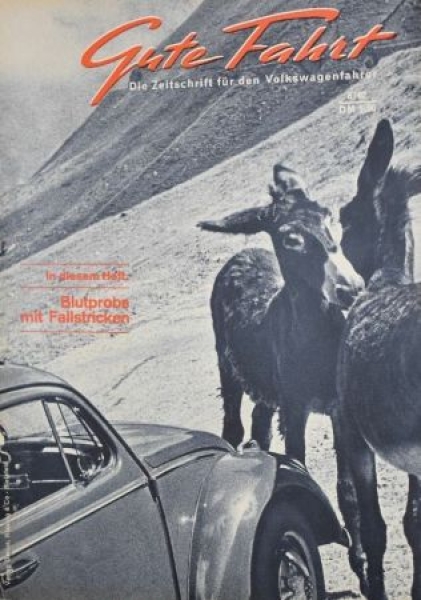 "Gute Fahrt" Volkswagen Magazine 1962 (5482)